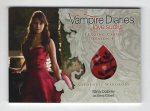 Vampire Diaries season 4 M10 Nina Dobrev - Elena Gilbert wardrobe insert card - Picture 1 of 1