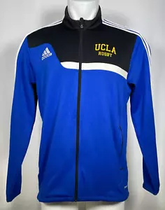 UCLA Bruins Rugby NCAA Adidas Full Zip Climacool blau Trainingsjacke Herren LARGE - Bild 1 von 15