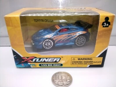 Sintonizador X / Toyota Celica T230 años 2000 - Modificado en calle - Azul - Modelo de coche Foto 1 de 4