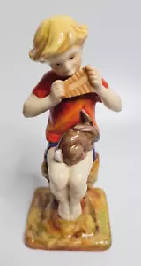 ROYAL WORCESTER PETER PAN RARE RED COLOURWAY 1934 BY FREDERICK GERTNER No: 3011 - Picture 1 of 6