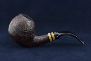 Pipa Savinelli Autograph Italy Hand Cut 6mm sabbiata Apple fatta a mano - Imagen 1 de 6
