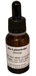 Lab, Labextrakt 20ml Naturlab für Käseherstellung, Käse, Kälberlab, Käselab - Bild 1 von 1