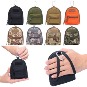 Tactical Molle Small Pouch Waist Gear Bag Pack EDC Utility Coin Purse Key Case - Picture 1 of 26