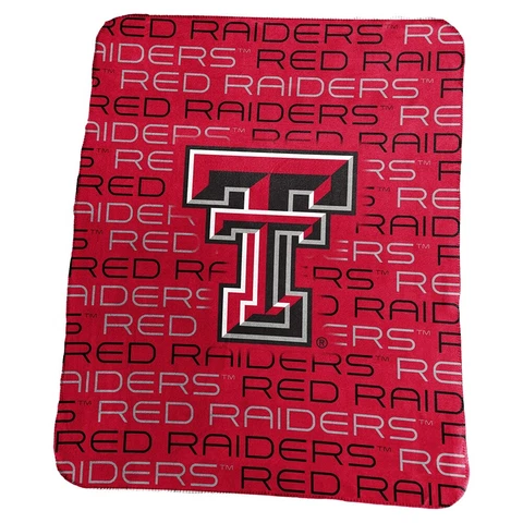 Texas Tech Raiders Classic Fleece Blanket Cover