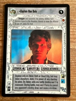 Star Wars CCG (Cloud City, Limited): Captain Hab Solo - Bild 1 von 2