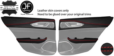 CUBIERTAS PARA TARJETA PUERTA TRASERA PUNTO ROJO NAPA LTHR PARA ALFA ROMEO GIULIA 15-20 JF1 Foto 1 de 2