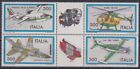 F-EX41746 ITALY MNH 1982 AIRPLANE AVION HELICOPTER.