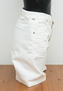 Cream Organic Cotton Denim Shorts Size 24 XS Citizens of Humanity #T3 - Picture 1 of 12