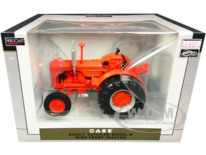 CASE MODEL D WIDE FRONT TRACTOR ORANGE 1/16 DIECAST MODEL BY SPECCAST ZJD1901 - Picture 1 of 2
