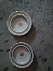 LeGardo Tackett Schmid Porcelain And 22K Gold Coin Dish - Picture 1 of 5