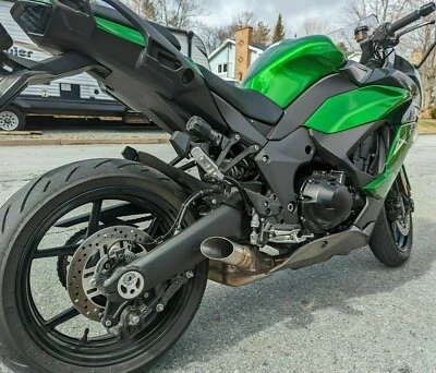 川崎忍者1000 SX 2020-2024排气管无带消声器 — 第 1/4 张图片