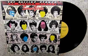 THE ROLLING STONES-SOME GIRLS,COC-39108,DIE CUT 1ST EDITION,VINYL LP ALBUM - Picture 1 of 10