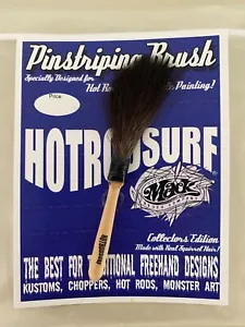 Mack Pinsel HOT ROD SURF Größe #1 Eichhörnchen Haarstreifen UNTEN GROSSHANDEL! - Bild 1 von 1