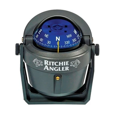 Soporte de brújula de pescador Ritchie Navigation RA-91 montaje esfera gris azul 2-3/4 Foto 1 de 2