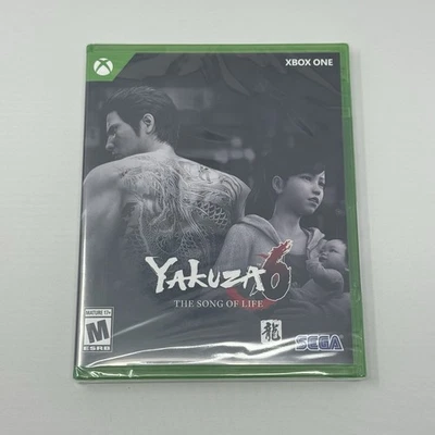 BRAND NEW LIMITED RUN GAMES YAKUZA 6: THE SONG OF LIFE XBOX ONE LRG #45 ESRB - Image 1 of 4