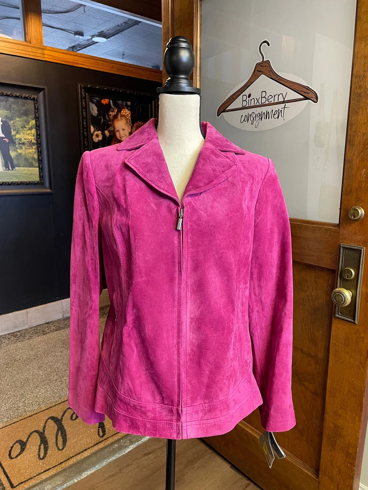 Blazer Preston & York de cuero nuevo con etiquetas (L) Foto 1 de 4