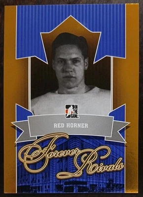 2012 - 2013 ITG Red Horner Forever Rivals Gold /30 #58 Hockey Card - Image 1 of 2