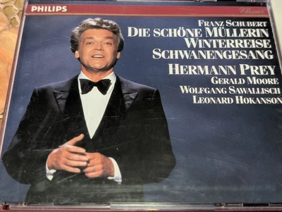 Hermann Prey - Die Schöne Müllerin / Winterreise /Schwanengesang 3 CD Box 1973 - Bild 1 von 4