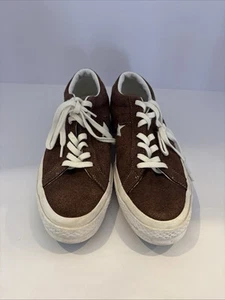 Talla 10 Hombre Mujer’s 12 Converse One Star Gamuza Buey Marrón Golf Tyler The Creator - Imagen 1 de 7