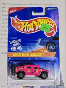 Hot Wheels 1995 Mod Bod Series 1/4 Pink Hummer Toy Walmart $0.77 - Picture 1 of 2