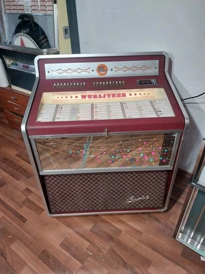 Wurlitzer Lyrik Jukebox Musikbox 70er Jahre Oldtimer Sofort Einsatzbereit!!! - Bild 1 von 4