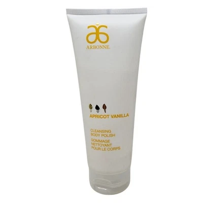 NUEVO Esmalte corporal limpiador Arbonne sellado albaricoque vainilla loción 8 oz  Foto 1 de 4