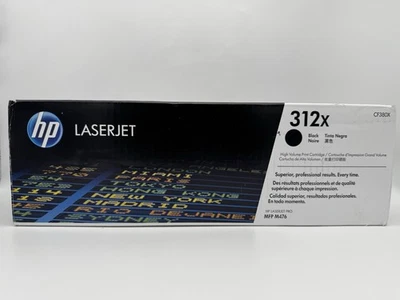 HP LaserJet 312X / CF380X Black Toner Cartridge – New Open Box - Image 1 of 4