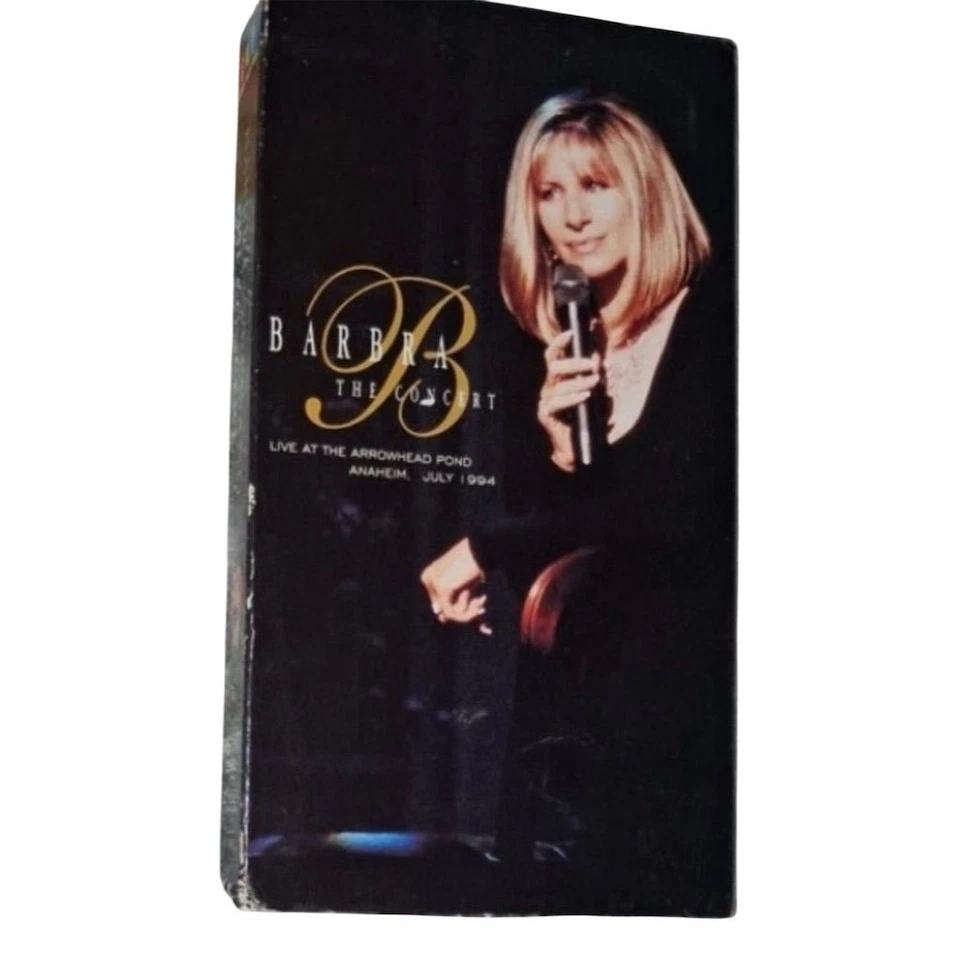 Barbra Streisand - Barbra The Concert VHS 1994 Live Music Arrowhead Pond Foto 1 de 3