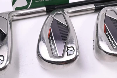 Wilson DYNAPWR Irons / 6-PW / Lite Flex KBS MAX 45 Shafts - Image 1 of 4