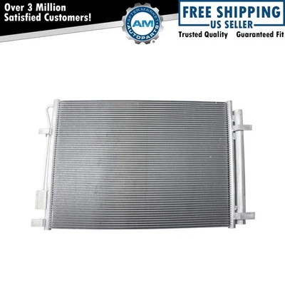 空调冷凝器接收器干燥器适用于 2018 - 2022 现代口音 2018 - 2021 起亚里约 — 第 1/4 张图片