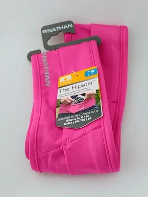 Nathan The Hipster Running Waist Belt Pack Very Berry ( L ) - Image 1 of 4