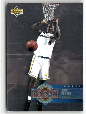 1993-94 Upper Deck Holojams #H28 Chris Webber - Image 1 of 2