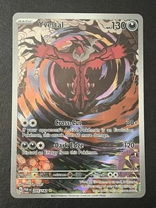 NM Yveltal 205/182 Illustration Rare - Paradox Rift - Pokemon Card #1 - Picture 1 of 2