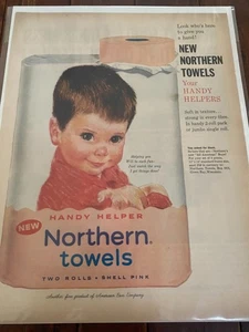 Vintage 1961 Northern Paper Towels ad - Picture 1 of 1
