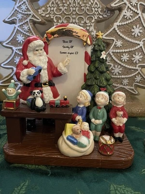 2011 Royal Doulton Holiday Traditions“Santa’s Toy Testing”1665/4500 Limited Ed - Image 1 of 4