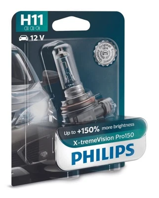 H11 12V 55W PGJ19-2 X-tremeVision Pro150 1St. Blister Philips - Bild 1 von 2