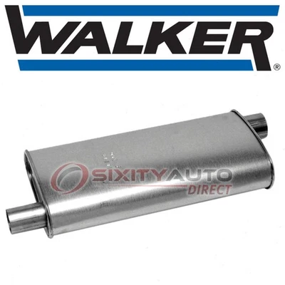 Walker SoundFX Left Exhaust Muffler for 1987 Chevrolet R10 6.2L V8 - sa - Image 1 of 4