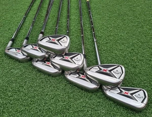 Callaway X Hot Pro 3-PW Iron Set – Dynamic Gold S300 Stiff Flex – V.G.C. - Picture 1 of 14