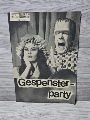 De colección Años 60 Original Munsters Fiesta Fantasmas Programa Alemán Herman Al Lewis Foto 1 de 4