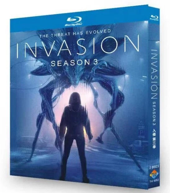 Invasion temporada 3: Novo conjunto de caixa lacrado - - Imagem 1 de 1