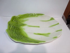 Vintage Italien weiß Mais Platte Teller 14 cm - Bild 1 von 6