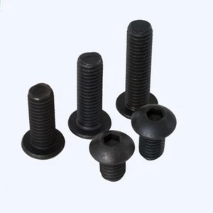 M4 Button Pan Head Socket Screws Metric Dome Head Allen Bolts 10.9 High Tensile - Picture 1 of 6