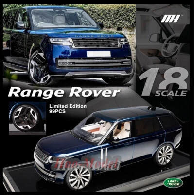 Motorhelix 1/18 Range Rover Extended version Resin Diecast Model Car Hobby Gifts - Photo 1/4