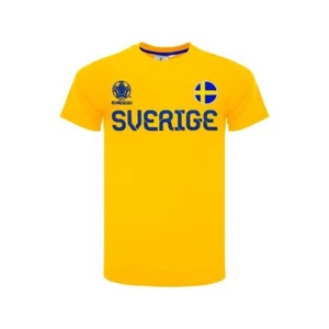 Fußball Trikot Euro 2020 Schweden Offiziell Sweden neutral Erwachsene Kind - Bild 1 von 3