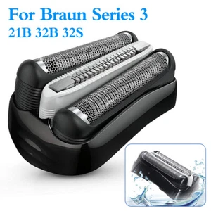 2X Scherkopfkassette Für Braun 32B Series 3 310S 320S-4 330S-4 340S-4 350CC-4 - Bild 1 von 11