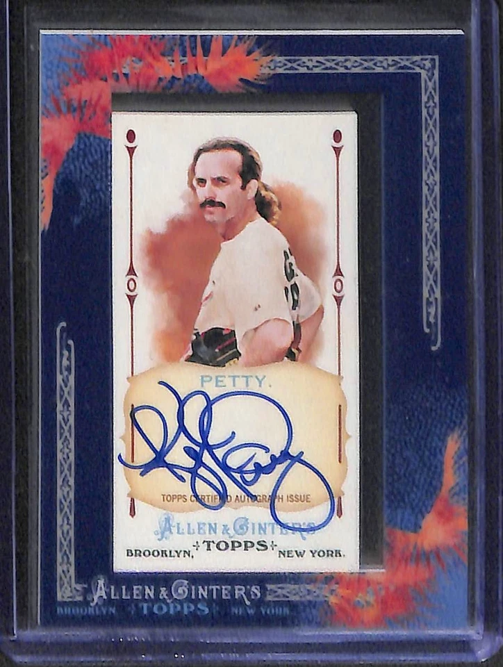 2011 Topps Allen and Ginter Mini Autograph #AGA-KPE Kyle Petty - Image 1 of 2