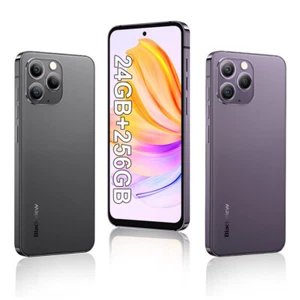 Blackview A96 4G Smartphone 24G+256GB 6.5" 2.4K Android 13 Dual SIM 48MP NFC - Photo 1 sur 23