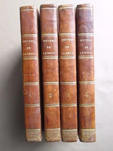 OEUVRES POETIQUES DE LEBRUN en 4 volumes in-8 complet, 1811. - Bild 1 von 12