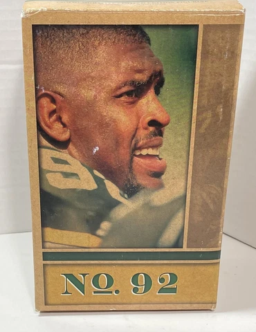 Reggie White Green Bay Philadelphia 2005 SGA Retirement Figure RARE#92 MIOP Cover