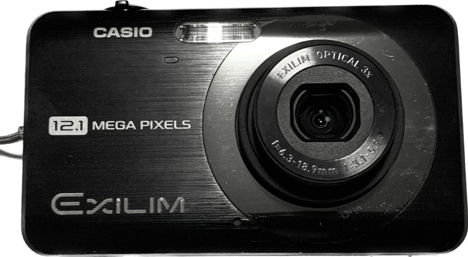 CASIO Exilim EX-Z25 Black Digital Camera 12.1 MP DigiCam CCD Sensor 2009 JAPAN - Bild 1 von 4